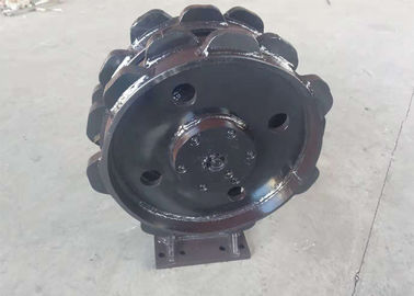 Mini Steel Wheel Compactor 40 Mm Knob Block Tebal Ketebalan Rotasi