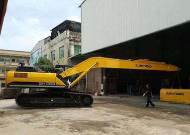 Jangka Panjang Kucing Kuning, Lengan Boom Excavator Sumitomo SH380 Dengan Ember Pasir 1.2 Kumparan