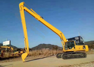 Komatsu Excavator Boom Stick Max Reach Cut Kedalaman 16m Warna Kuning Q345B Q690D