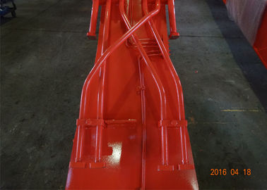 Auxiliary Long Reach Boom Excavator 18 Meter Keamanan Tinggi Dengan Sistem Hidraulik