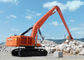 Hitachi Zaxis 870 22M Excavator Boom Arm Untuk Konstruksi Sea Dam