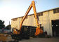 Sany SY75 Excavator Boom Arm, Excavator Boom Extension Panjang 9m Untuk Konstruksi Kereta Bawah Tanah