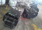 Landfill Compaction Wheel Excavator Attachment 660KG 10mm Tebal Plat Roller