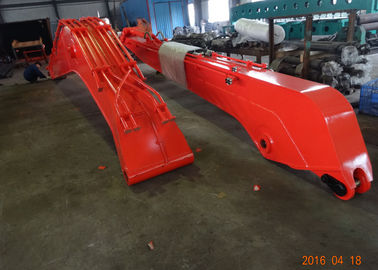 Ekstensi Warna Merah Excavator Dipper 3210 Mm Lipat Tinggi Dengan Stick Cylinder