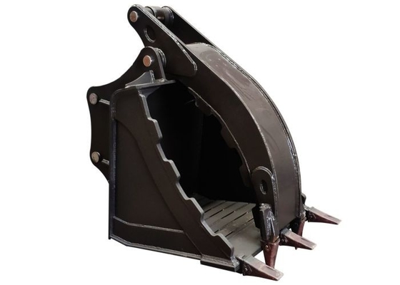 0.52Meter Kubik Kapasitas Excavator Bucket Grab Excavator Claw Attachment Dengan Q345B Q690D Bahan Berkinerja Tinggi
