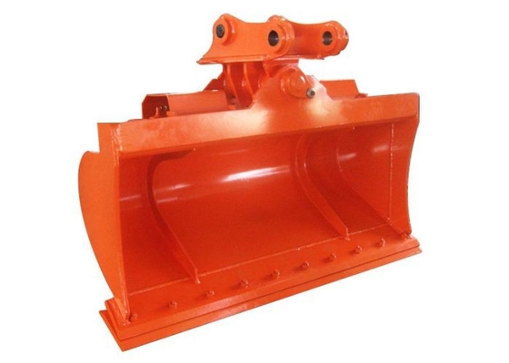 Ekskavator Efisiensi Tinggi Tilt Bucket Excavator Tilting Ditching Bucket Untuk Hitachi ZX120 Dengan Edge Bolted