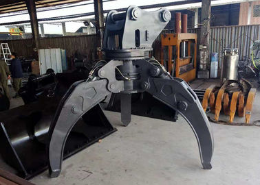 Ember Putar Excavator Disesuaikan, Backhoe Grapple Bucket Anti Wave Block