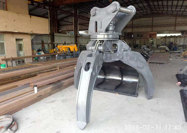 Ember Putar Excavator Disesuaikan, Backhoe Grapple Bucket Anti Wave Block
