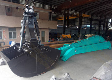 Kobelco SK380 Excavator Grab Attachment 3.0 Cum Bucket Kapasitas Worm Rotating