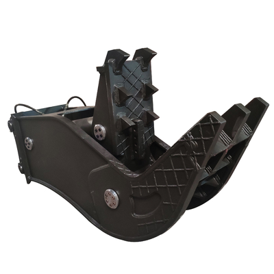 2250 KN Excavator Grab Attachment, Attachment Pemutus Hidraulik 4 Side Blade