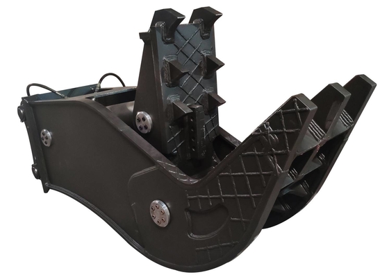 Excavator Demoliton Rock Breaker Attachment Dengan 4 Side Blade Low Noise Performa Tinggi 2250KN Force