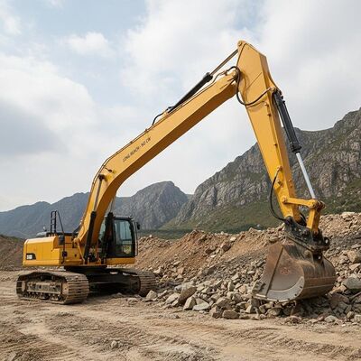 Boom Ekskavator Jangkauan Panjang Tanpa Bobot Penyeimbang Dirancang untuk Pemindahan Tanah dan Penggalian dalam Kondisi Medan Sulit