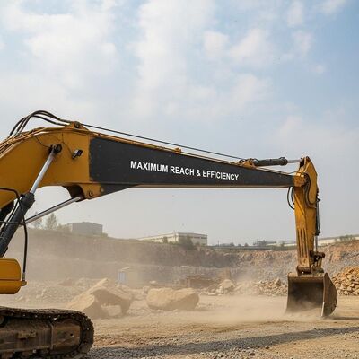 Lengan Boom Excavator Panjang 8500mm Direkayasa untuk Jangkauan Maksimal dan Efisiensi Operasional yang Ditingkatkan